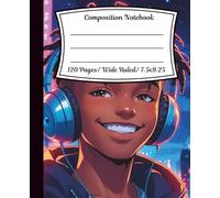 Boy Anime Composition Notebook: Wide Ruled, 120 Pages, 7.5 x 9.25, Multipurpose Use, Kids, Teens & Adults