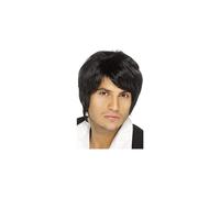 Boy Band Wig Black