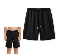 Boy Black Football Shorts (UK, Age, 11 Years, 12 Years, Regular, black)