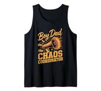 Boy Dad Chaos Coordinator Sons Father Tank Top