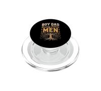 Boy Dad Raising Future Men PopSockets PopGrip for MagSafe