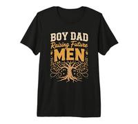 Boy Dad Raising Future Men Premium T-Shirt