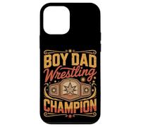 Boy Dad Wrestling Champion Sons Father Case for iPhone 12 mini
