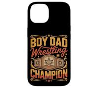 Boy Dad Wrestling Champion Sons Father Case for iPhone 14