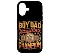 Boy Dad Wrestling Champion Sons Father Case for iPhone 17