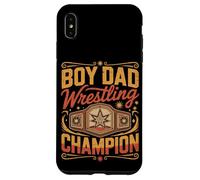 Boy Dad Wrestling Champion Sons Father Case for iPhone XS Max