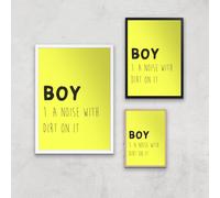 Boy Definition Art Print - A4 - Print Only