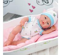 (Boy Doll) The Magic Toy Shop 14" Anatomically Correct Vinyl Lifelike New Born Realistic Baby Girl Boy Doll