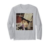 Boy George Book Boy Hat Culture Club By Simon Fowler Long Sleeve T-Shirt