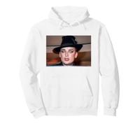 Boy George Culture Club Singer By David Corio Pullover Hoodie