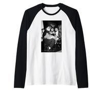 Boy George The Wall Karma Chameleon by Virginia Turbett Raglan Baseball Tee