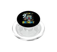 Boy Girl 9 Years Old Its My 9th Birthday Owl Birthday PopSockets PopGrip for MagSafe