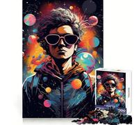 Boy Is Far Out Jigsaw for Teenagers 1000 Pieces Thought Skill Mindful Escape Accurate Edges Unique Gift (38x26cm)