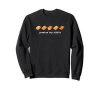 Boy Kibble Funny Foodie Snack Eater Hunger Culinary Boy Sweatshirt