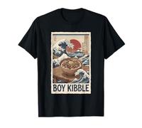 Boy Kibble Japanese Great Wave Meme Beef Bowl Boykibble T-Shirt