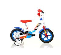 Boy Kid's Bike Dino Bikes 10 Inch with Training Wheels White Pink