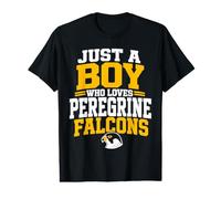 Boy Loves Peregrine Falcon Value Graphic T-Shirt