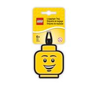 Lego Face Luggage Tag