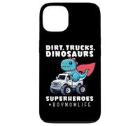 Boy Mom Dinosaur Monster Truck Superhero Dino Mother Case for iPhone 13