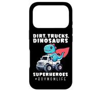 Boy Mom Dinosaur Monster Truck Superhero Dino Mother Case for iPhone 17 Pro