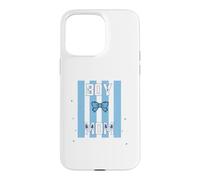 Boy Mom Life Rockin' Raising Sons Proud Mother Bow Tie Case for iPhone 15 Pro Max