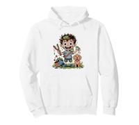 Boy Mom Mud Dirt Frogs Humor Raising Wild Boys Pullover Hoodie