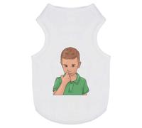 'Boy Picking Nose' Pet Dog/Cat T-Shirt (PT00106211)