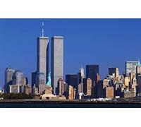 Boy Puzzle 500 Pieces New York Skyscrapers World Trade Center Twin Towers 52x38CM