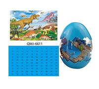 Boy Puzzles 3 Kids for Puzzles Puzzle Years+Dino Dinosaur 60 Puzzle Toy (K, One Size)
