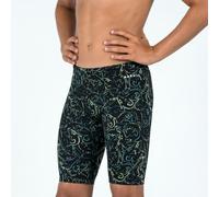 Boy’s Swimming Jammer Swimsuit - 500 Fitib Shark Black