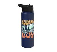 Boy Sarcasm Boy Sarcastic Boy Stainless Steel Insulated Water Bottle