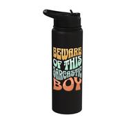Boy Sarcasm Boy Sarcastic Boy Stainless Steel Insulated Water Bottle