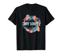 Boy Sober Anti Dating Value Graphic T-Shirt, Men, Black, M