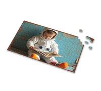Boy Toys Curious Astronaut In Training: Exploring The Stars Through Books Picture Puzzle Toys Under 10 Dollars Puzzle Board(300PCS)