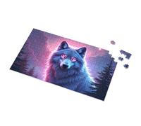 Boy Toys Enchanted Night: The Wolf'S Gaze Picture Puzzle Gift For 4 Year Old Boy Puzzles For Toddlers 2-4(1000PCS)