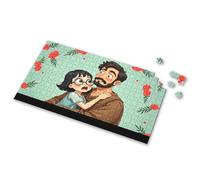 Boy Toys Father'S Love: A Heartfelt Moment Between Dad And Daughter Picture Puzzle Puzzle Board Easter Gifts For Adults(500PCS)