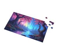 Boy Toys Magical Forest With Rainbow Light Beams Picture Puzzle Gift For 4 Year Old Boy Puzzles For Toddlers 2-4(300PCS)