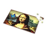 Boy Toys Mystical Mona Lisa With Butterfly Picture Puzzle Puzzle 1000 Pieces 300 Piece Puzzle(500PCS)
