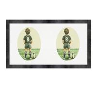 'Boy with Rugby Ball' Pet Feeding Mat (PM00028338)