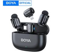 Boya MINI-12 - 2.4 GHz Ultra-Mini Wireless Microphone 2TX-2RX, black | ✅ Winter deals