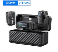 BOYA BOYAMIC 2 Professional Wireless Lavalier Lapel Microphone for iPhone USB-C Android Camera for Live Streaming Recording Vlog BOYAMIC 2-03