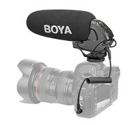 BOYA BY-BM3031 DSLR On-Camera Super-Cardioid Shotgun Microphone Broadcast, Condenser Interview Capacitive Camera Video Mic Canon Nikon Sony Camcorder + 12 Month Extended Warranty Card (3 Yrs)