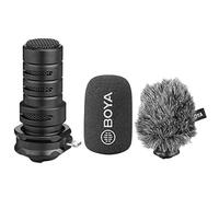 BOYA BY-DM200 Digital Cardioid Stereo X/Y Lightning Microphone with Superb Sound for iPhone 8 x 7 7plus iPad iPod Touch iOS Recording YouTube Video Vblog Livestream
