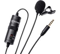 BOYA BY-M1 Clip-On Microphone for DSLR Camera/Smartphone/Camcorder/Audio Record