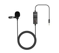 BOYA by M1 Lavalier Microphone for Smartphones Canon Nikon DSLR Cameras Camcorders Audio Recorder PC