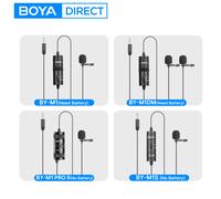 BOYA BY-M1/M1 PRO/M1DM 3.5mm TRRS Lavalier Lapel Microphone for iPhone Android PC Computer DSLR Cameras Gaming Streaming Youtube BY-M1