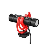 BOYA by-MM1 Pro Dual-Capsule Condenser Microphone for Smartphones,Tablets, DSLRs,Consumer Camcorder,PCs and More