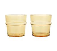 Boya Glasses - Set of 2 Yellow S