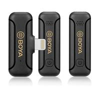 BOYA iPhone Wireless Dual Lavalier Microphone Vlog, BY-WM3T2 D2 Lapel Microphone System for iOS Devices, Tablets, iPad, iPhone 12, 11, x, 8 in Livestreaming, Podcasting, Interviewing