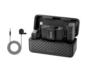 Boya MIC 2-01 Professional-grade microphone includes 2 lavalier mic